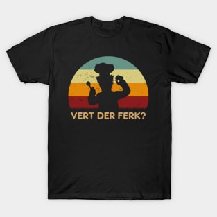 Retro Sunset - Vert Der Ferk T-Shirt